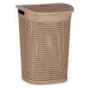 Cesto per i Panni Kipit 4790-4 Beige Plastica 60 L 43,5 x 57,5 x 34 cm (6 Unità)