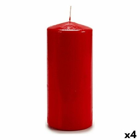 Candela Acorde CY88200M Rosso 9 x 20 x 9 cm (4 Unità)