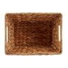 Cesto Marrone Metallo 24 x 18 x 33,5 cm (12 Unità)
