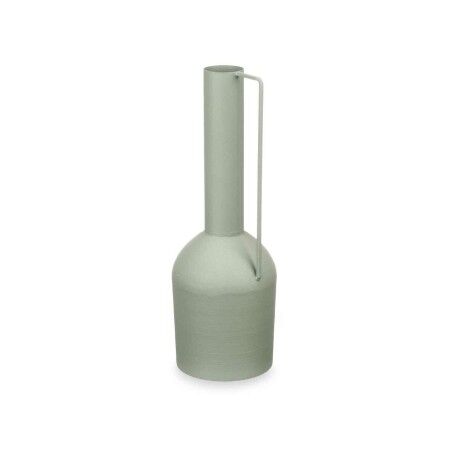 Vaso Alto Verde Acciaio 13 x 39 x 13 cm (6 Unità)