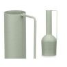 Vaso Alto Verde Acciaio 13 x 39 x 13 cm (6 Unità)