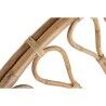 Testiera del Letto DKD Home Decor Naturale Girasole Legno Rattan 178 x 4 x 90 cm 178 x 4 x 127 cm
