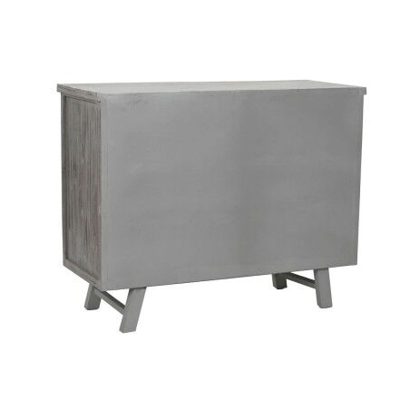 Cassettiera Home ESPRIT Grigio Multicolore Cottage 100 x 40 x 80 cm