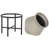 Vaso Home ESPRIT Metallo Magnesio 40 x 40 x 62 cm