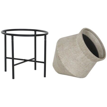 Vaso Home ESPRIT Metallo Magnesio 32,5 x 32,5 x 50 cm