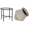 Vaso Home ESPRIT Metallo Magnesio 32,5 x 32,5 x 50 cm