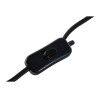 Lampada da tavolo Home ESPRIT Nero Dorato Resina 40 W 220 V 16 x 16 x 43 cm