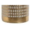 Vaso Home ESPRIT Bianco Dorato Metallo Moderno 14,5 X 14,5 X 82 cm