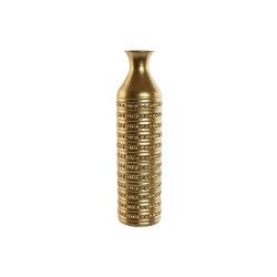 Vaso Home ESPRIT Dorato Metallo Moderno 13 X 13 X 51,5 cm