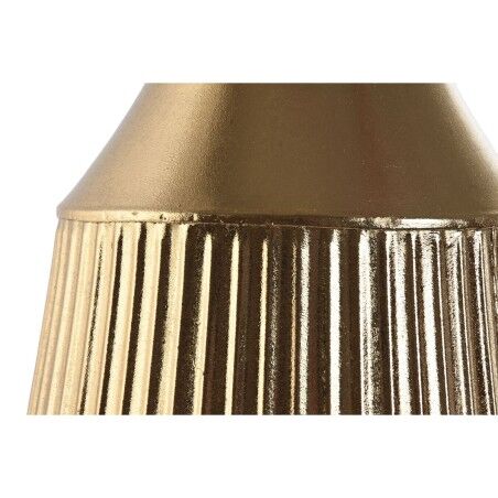 Vaso Home ESPRIT Dorato Metallo Moderno 29 x 29 x 71 cm