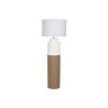 Lampada da Terra Home ESPRIT Bianco Marrone 220 V 50 X 50 X 139,5 cm