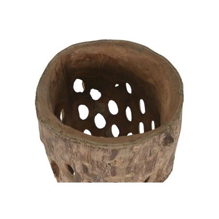 Vaso Home ESPRIT Naturale Teca 30 x 30 x 75 cm 30 x 31 x 76,5 cm