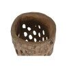 Vaso Home ESPRIT Naturale Teca 30 x 30 x 75 cm 30 x 31 x 76,5 cm