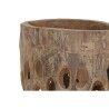 Vaso Home ESPRIT Naturale Teca 30 x 30 x 75 cm 30 x 31 x 76,5 cm