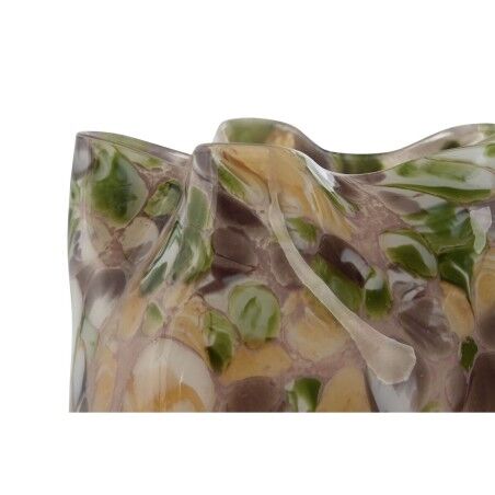Vaso Home ESPRIT Multicolore Cristallo Moderno 18 x 18 x 21,5 cm