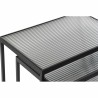 Set di 3 Tavolini DKD Home Decor Nero 58 x 36,5 x 53,5 cm