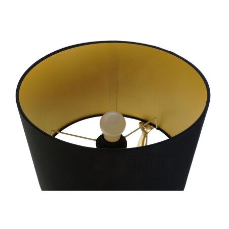 Lampada da tavolo Home ESPRIT Nero Dorato Resina 50 W 220 V 31 x 28 x 50 cm (2 Unità)