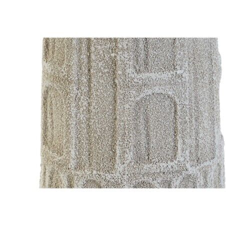 Vaso Home ESPRIT Bianco Resina 15 x 15 x 41 cm