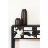 Vaso Home ESPRIT Marrone Nero Resina Coloniale 20 x 20 x 48 cm