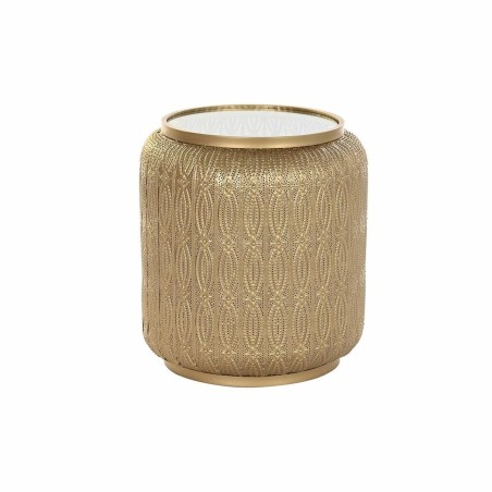Tavolo aggiuntivo DKD Home Decor Dorato Metallo Arabo (42 x 42 x 44 cm)