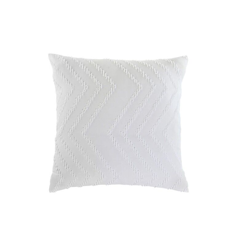 Cuscino Home ESPRIT Bianco 45 x 45 x 45 cm Cuscino Home ESPRIT Bianco 45 x 45 x 45 cm