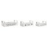 Scatole per conservare Home ESPRIT Bianco Legno di abete 39 x 19 x 12 cm 3 Pezzi