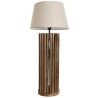 Lampada da tavolo Home ESPRIT Marrone Legno di mango 50 W 220 V 23 x 23 x 72 cm