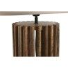 Lampada da tavolo Home ESPRIT Marrone Legno di mango 50 W 220 V 23 x 23 x 72 cm