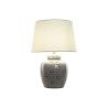 Lampada da tavolo Home ESPRIT Bianco Beige Ceramica 50 W 220 V 43,5 x 43,5 x 61 cm