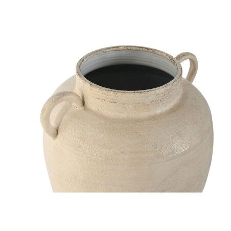 Vaso Home ESPRIT Bianco Metallo Tradizionale 27 x 27 x 37 cm