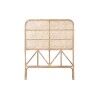 Testiera del Letto DKD Home Decor Naturale Marrone Multicolore Metallo Bambù 30 x 40 cm 100 x 4 x 90 cm 102 x 4 x 127 cm