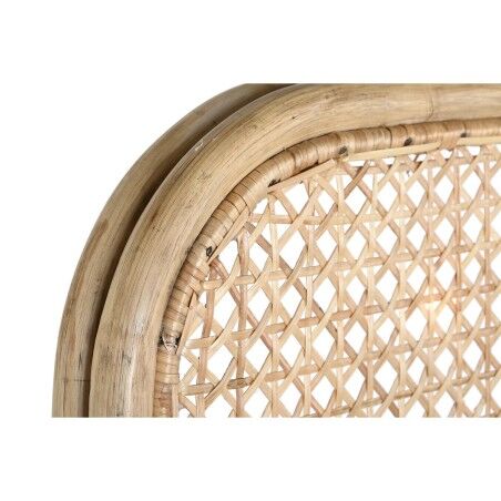 Testiera del Letto DKD Home Decor Naturale Marrone Multicolore Metallo Bambù 30 x 40 cm 100 x 4 x 90 cm 102 x 4 x 127 cm