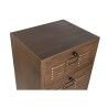 Cassettiera Home ESPRIT Dorato Metallo Loft 40 x 34 x 139 cm