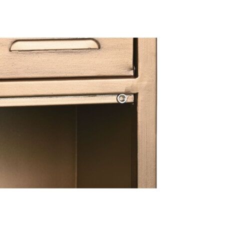 Cassettiera Home ESPRIT Dorato Metallo Loft 40 x 34 x 139 cm