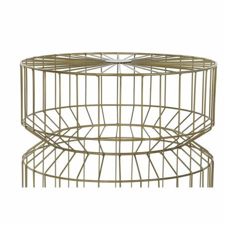 Tavolino Aggiuntivo DKD Home Decor Dorato 40,5 x 40,5 x 46 cm