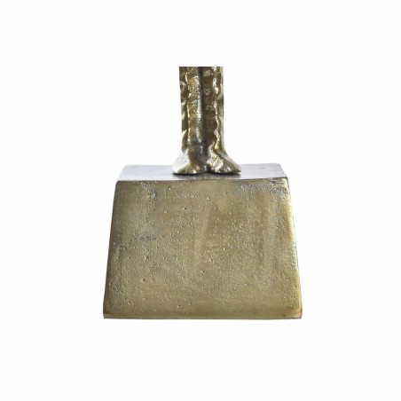 Tavolo aggiuntivo DKD Home Decor Cristallo Dorato Alluminio 46 x 46 x 57 cm