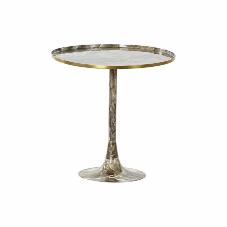 Tavolino Aggiuntivo DKD Home Decor Marrone Dorato 51 x 51 x 51 cm