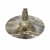 Tavolino Aggiuntivo DKD Home Decor Marrone Dorato 51 x 51 x 51 cm