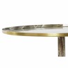 Tavolino Aggiuntivo DKD Home Decor Marrone Dorato 51 x 51 x 51 cm