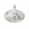 Tavolino Aggiuntivo DKD Home Decor Bianco Dorato 51 x 51 x 51 cm