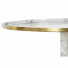 Tavolino Aggiuntivo DKD Home Decor Bianco Dorato 51 x 51 x 51 cm
