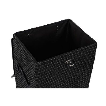 Cestino Multiuso DKD Home Decor Bianco Nero polipropilene 45 x 34 x 49 cm 4 Kg