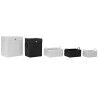 Cestino Multiuso DKD Home Decor Bianco Nero polipropilene 45 x 34 x 49 cm 4 Kg