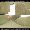 Rivestimento della chaise longue con braccio corto a destra Sofaskins NIAGARA 210 - 340 cm