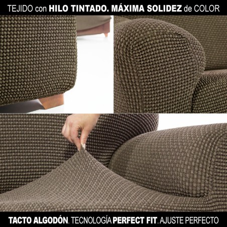 Rivestimento della chaise longue con braccio corto a destra Sofaskins NIAGARA 210 - 340 cm