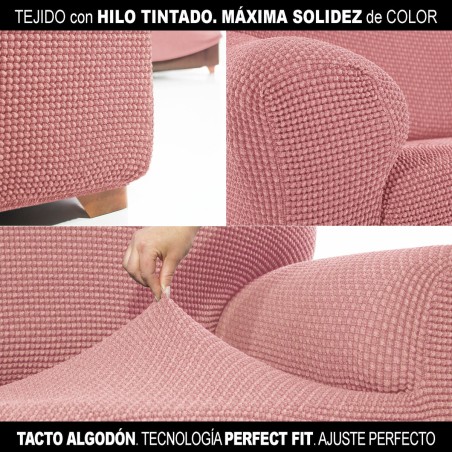 Rivestimento della chaise longue con braccio corto a destra Sofaskins NIAGARA 210 - 340 cm