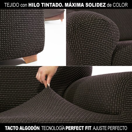 Rivestimento della chaise longue con braccio corto a destra Sofaskins NIAGARA 210 - 340 cm