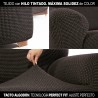 Rivestimento della chaise longue con braccio corto a destra Sofaskins NIAGARA 210 - 340 cm
