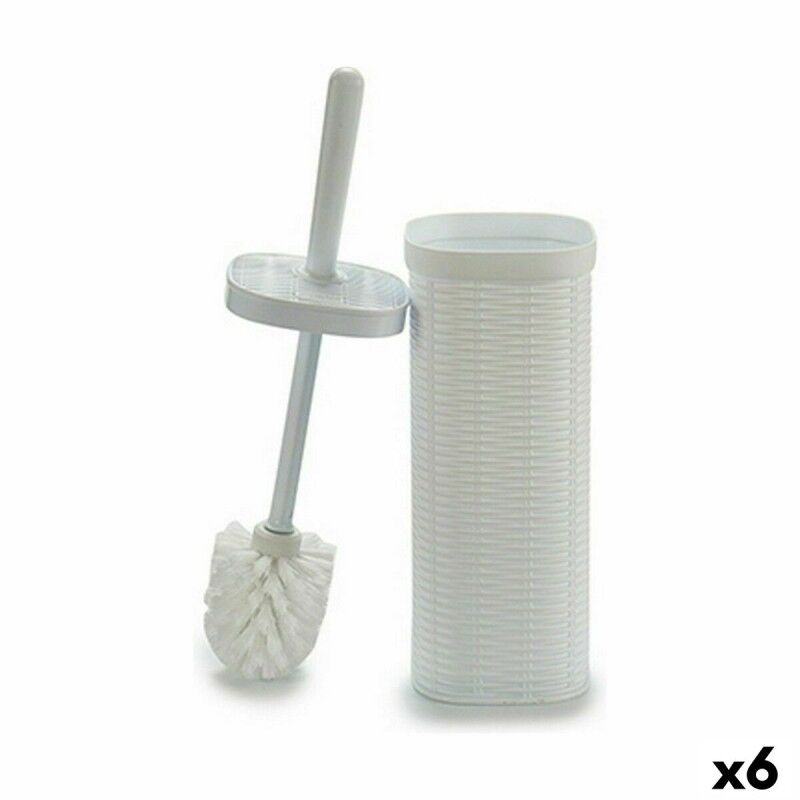 Scopino per il Bagno Stefanplast Elegance Bianco Plastica 11,5 x 40,5 x 11,5 cm (6 Unità) Scopino per il Bagno Stefanplast Elegance Bianco Plastica 11,5 x 40,5 x 11,5 cm (6 Unità)