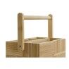 Cestello per posate DKD Home Decor Naturale Bambù 27 x 16,5 x 11,5 cm